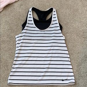Nike built in bra tank top